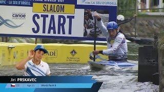 Jiri Prskavec / Canoe Semi-Final / 2024 ICF Canoe Slalom World Cup La Seu Spain