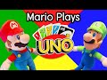 SuperPlushStudios : Mario plays UNO!