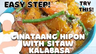 Ginataang Hipon With Sitaw Kalabasa | Home Made Ginataang Hipon With Sitaw Kalabasa | Pagkaing Pinoy