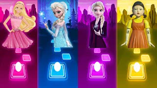 Aqua - Barbie Girl | Elsa - Let It Go Sing-along | Frozen 2 - Into the Unknown | Squid Game Theme