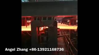 45 degrees Hydraulic cutting machine (bevel shear) for 150x150 steel billets