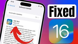 Fix iOS 16 Stuck on Update Requested on iPhone & iPad