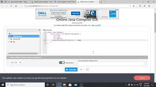 How to use online Java editor