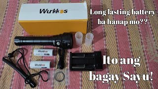 EP-48 Unboxing new diving flashlight Wurkkos DL40 5000 lumens | Plaridel Divers