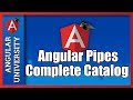 💥 Angular Built-In Pipes - Complete Catalog