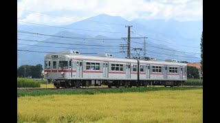 長野電鉄3500系　朝陽～附属中学前