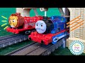 Which Thomas Train is the Fastest? TOMY VS Trackmaster Motorized!