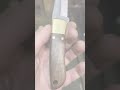 finished knife with walnut handle. knifemaker handmadeknives knifemaking knives edc handmadeknife