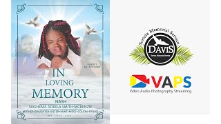 In Living Memory : " NASH " Nashema Adeela Smith-McKenzie