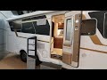 Exquisite 150k+ German motorhome tour. Eura Mobil i760EF