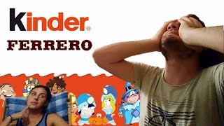 PARLIAMO DEI CARTONI KINDER E FERRERO