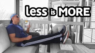 Deload Week: How I *DO NOTHING* And Get More Gains (TRY THIS!)