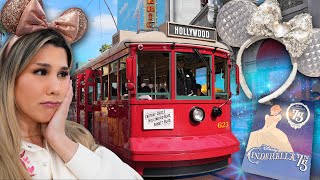 So Sad! Last Day of the Trolley in DCA + Cinderella 75th Merch \u0026 Box O' Burgers | Disneyland Vlog