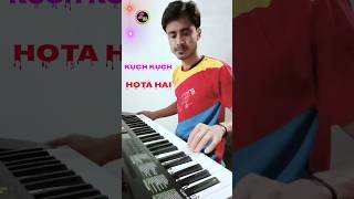 kuch kuch hota hai piano tutorial🤣🤣"piano cover#youtubeshorts#shortvideo #shorts#instrumental