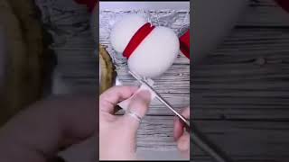 сніговик із шкарпетки #своїмируками #поробки #diy #diycrafts #зробисам