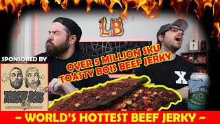 5 Million Scoville Beef Jerky! (Lava Boys \u0026 Toasty Bois)