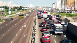 Showing Why Traffic Congestion Occurs Using Rice - HD