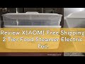 Review XIAOMI Free Shipping 2 Tier Food Steamer Electric Food Steamer multi functional household 2