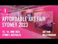 Affordable Art Fair Sydney 2023 - Walkthrough