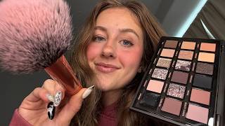 ASMR Doing Your Makeup While You’re Half Asleep 💄 Close-Up Whispering & Personal Attention