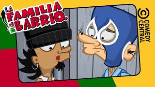 ¡Gaspar Y El Abuelo Irrumpieron En Un Banco! | La Familia Del Barrio | Comedy Central LA