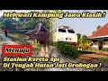 MELEWATI KAMPUNG JAWA KLASIK MENUJU STASIUN KERETA API DI TENGAH HUTAN - FERI NGEVLOG