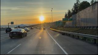 Seattle to Montana on i90 (Short Driving Clips)
