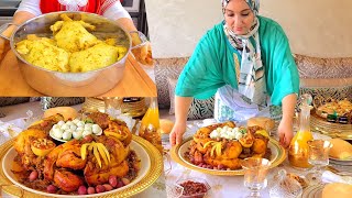هذا هو سر لذة الدجاج محمر بالدغميرة العرضات الأعراس والمناسبات فتي بنين مع سفة ناجحة للضيوف خطيرة