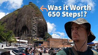 Is this Colombia's Biggest Tourist Trap!? Piedra del Peñol, Guatapé