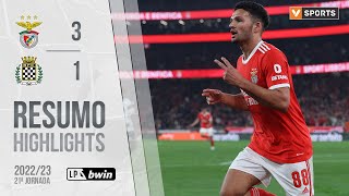Highlights | Resumo: Benfica 3-1 Boavista (Liga 22/23 #21)