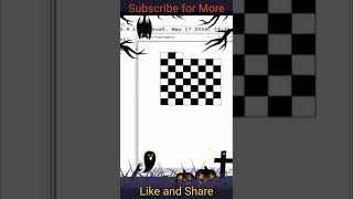 Draw Chess Board with Python Turtle #shorts #python #chess
