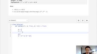 Leetcode - Pow(x, n) (Python)