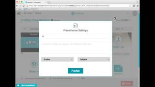 Publishing A Nearpod Lesson