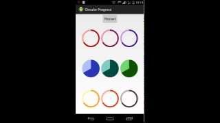 Circular Progressbar in Andorid