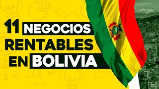 ✅ 11 Ideas de Negocios Rentables en Bolivia con Poco Dinero 🤑
