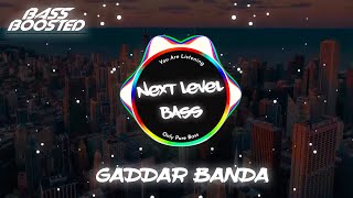 Gaddar Banda (BASS BOOSTED) R Nait |  Gurlez Akhtar | Desi Crew | New Punjabi Songs 2021