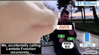 me accidentally calling lambda function recursively