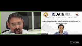 Unleashing Innovation: Day 3 of AICTE ATAL FDP – AI, Blockchain \u0026 Metaverse Insights