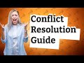 How to resolve conflict between mother and daughter?