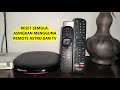 Reset semula remote astro ultrabox dengan tv