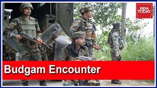 Fierce Encounter Breaks Out In J\u0026K's Budgam, 2-3 Terrorists Trapped By Forces