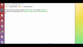 How to create language translator using Python programming language.