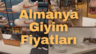 Almanya Giyim Fiyatları