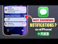 How to Fix Text Message Notifications Not Showing on iPhone! [Not Getting]