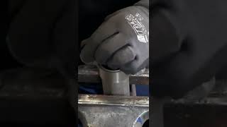 Fabrication Exhaust Muffler End Cap #diy