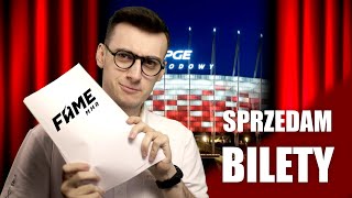 Chciałem sprzedać losowej osobie bilety na Fame MMA na Narodowym!