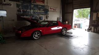 Gen 3 LS swap - 1983 Trans AM LS1 swap dyno pull