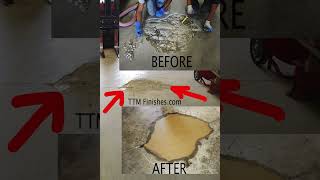 Industrial Concrete Floor Repair using Epoxy - Toronto - TTM Finishes Inc