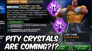 Pity Crystals Are FINALLY COMING BUT... + New Pain Challenge Ares Boss - Marvel Contest of Champions