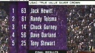 1995 USAC Sliver Crown at Richmond Part 5 of 5 (Finish/Post Race)